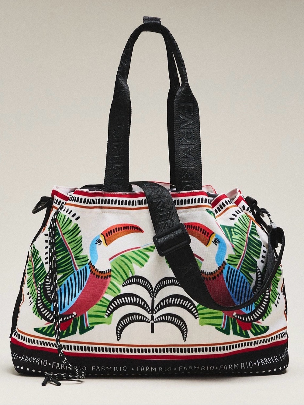NWT Farm Rio Toucan Destiny Bag